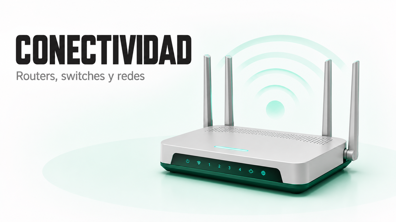 Conectividad — Routers, switches y redes