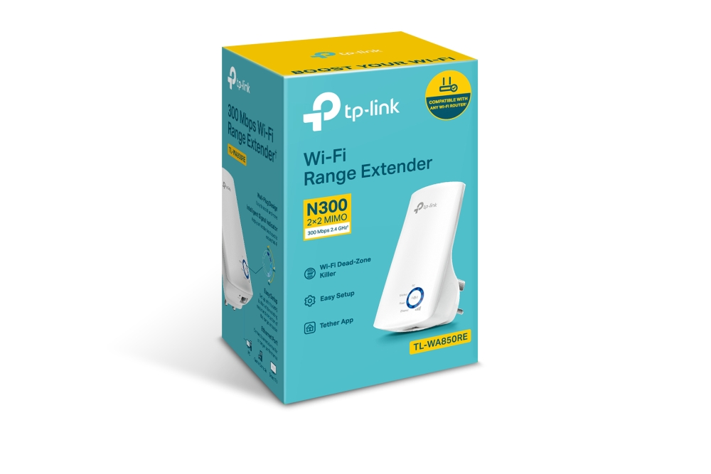 Extensor de Rango WiFi TP-Link TL-WA850RE N300