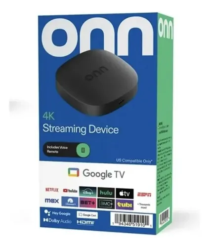 Convertidor Smart TV Box Watch Onn 4K