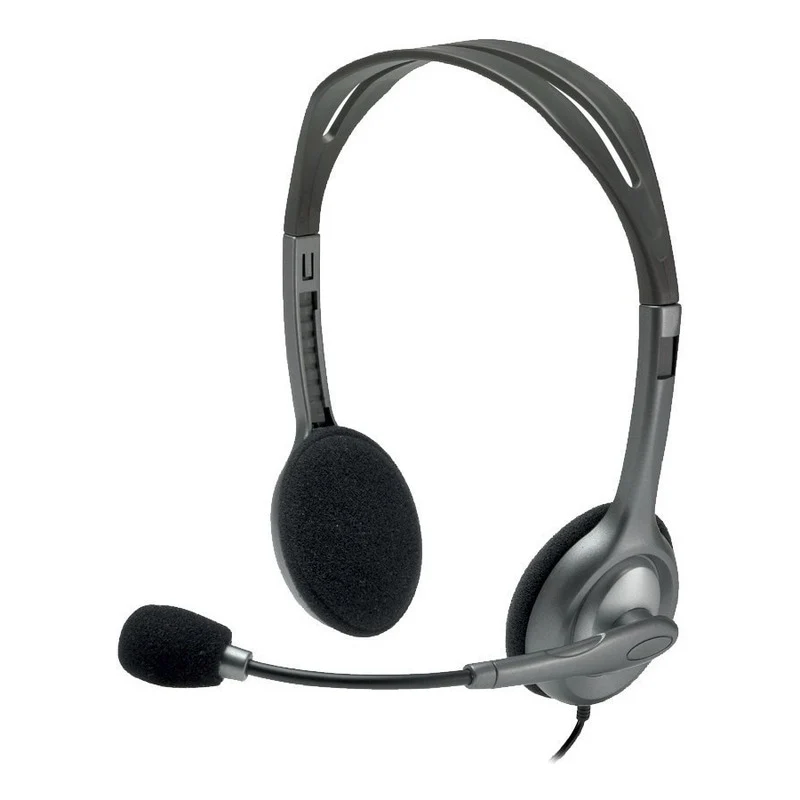 Diadema Logitech H111 Stereo Silver