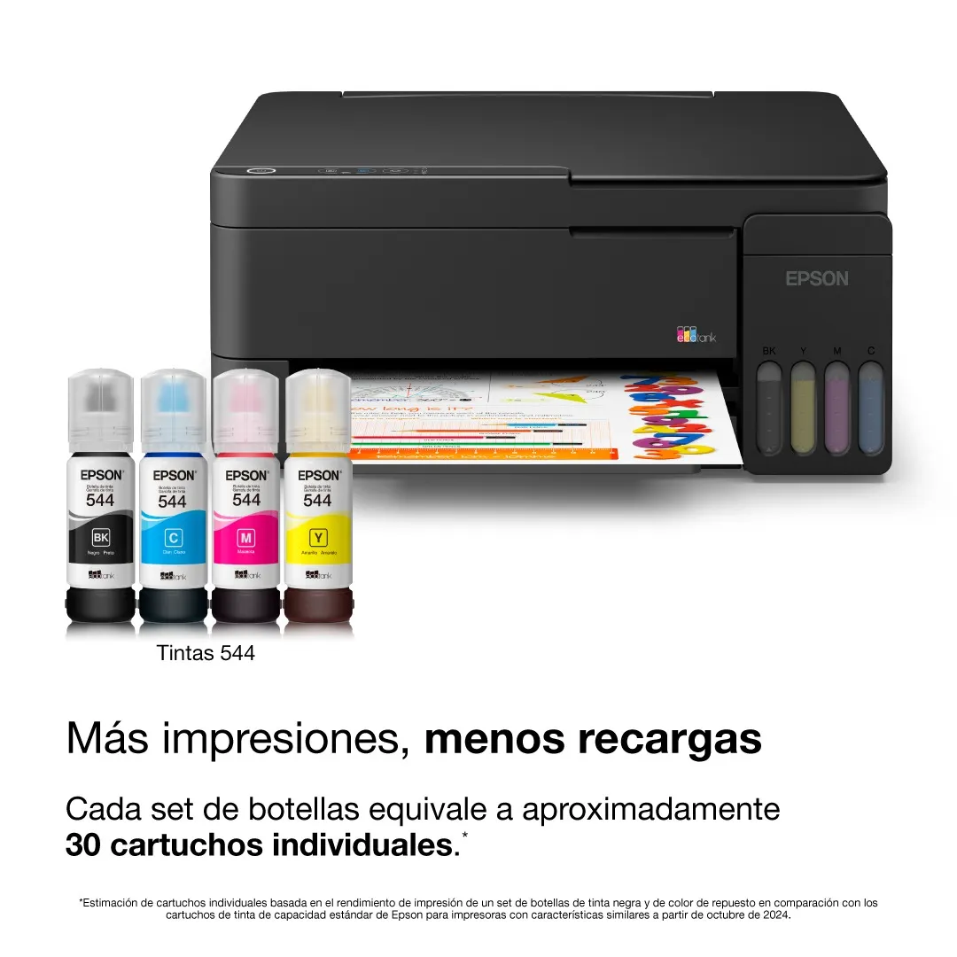 Impresora Multifuncional Epson EcoTank L3310 a Color